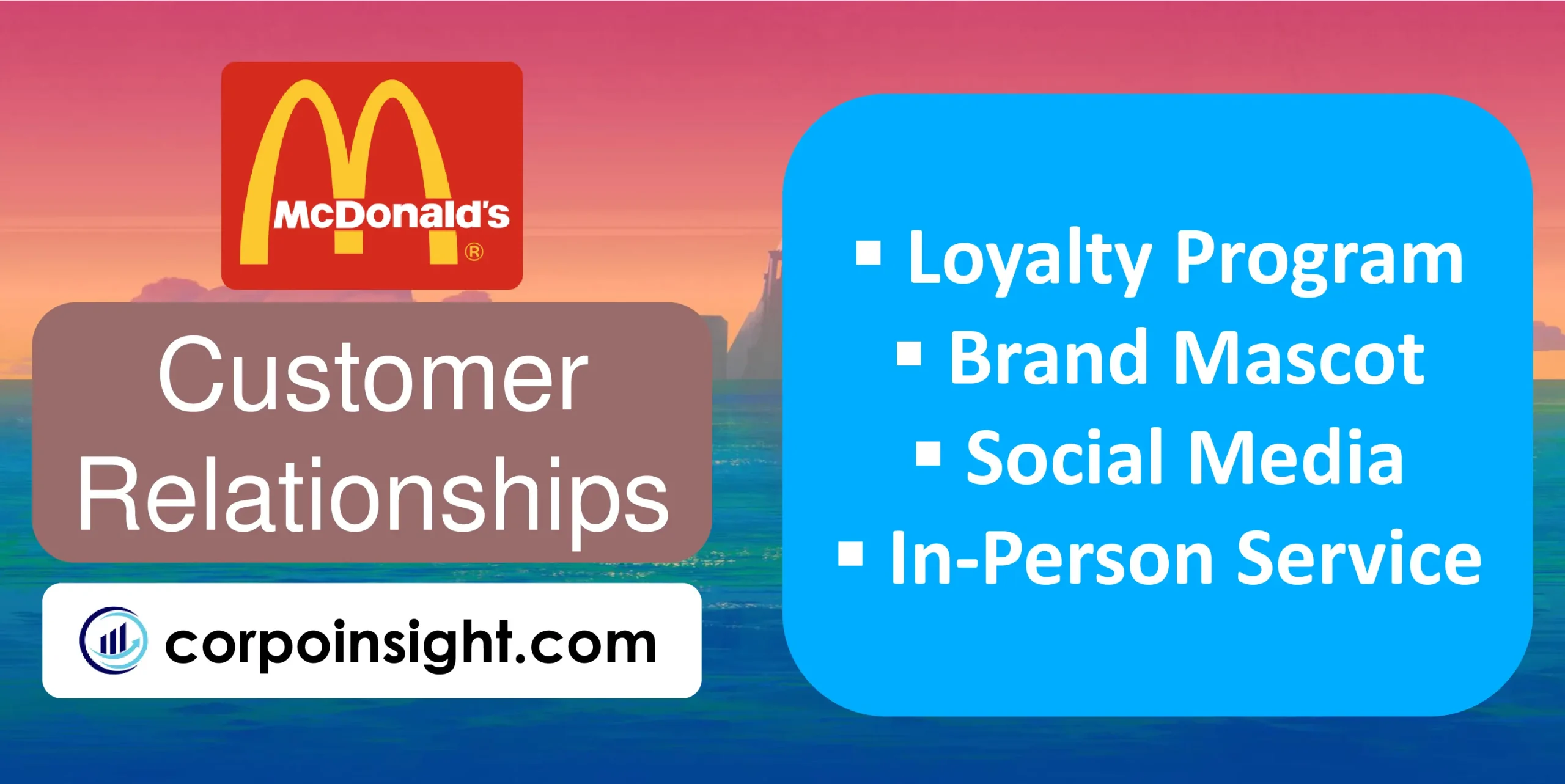 Customer Relationships of McDonald's