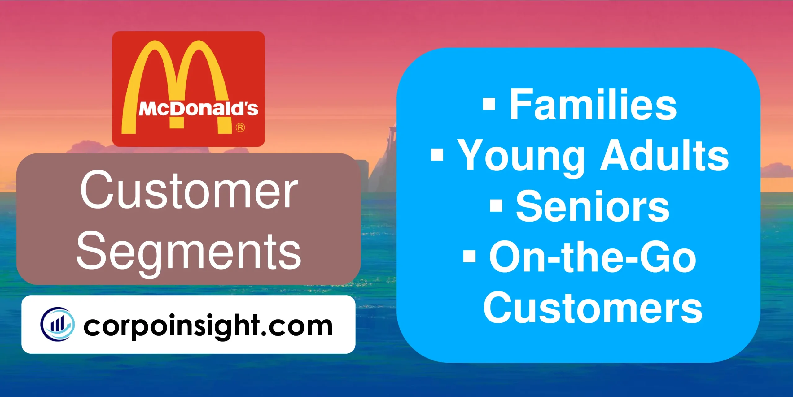 Customer Segments of McDonald's