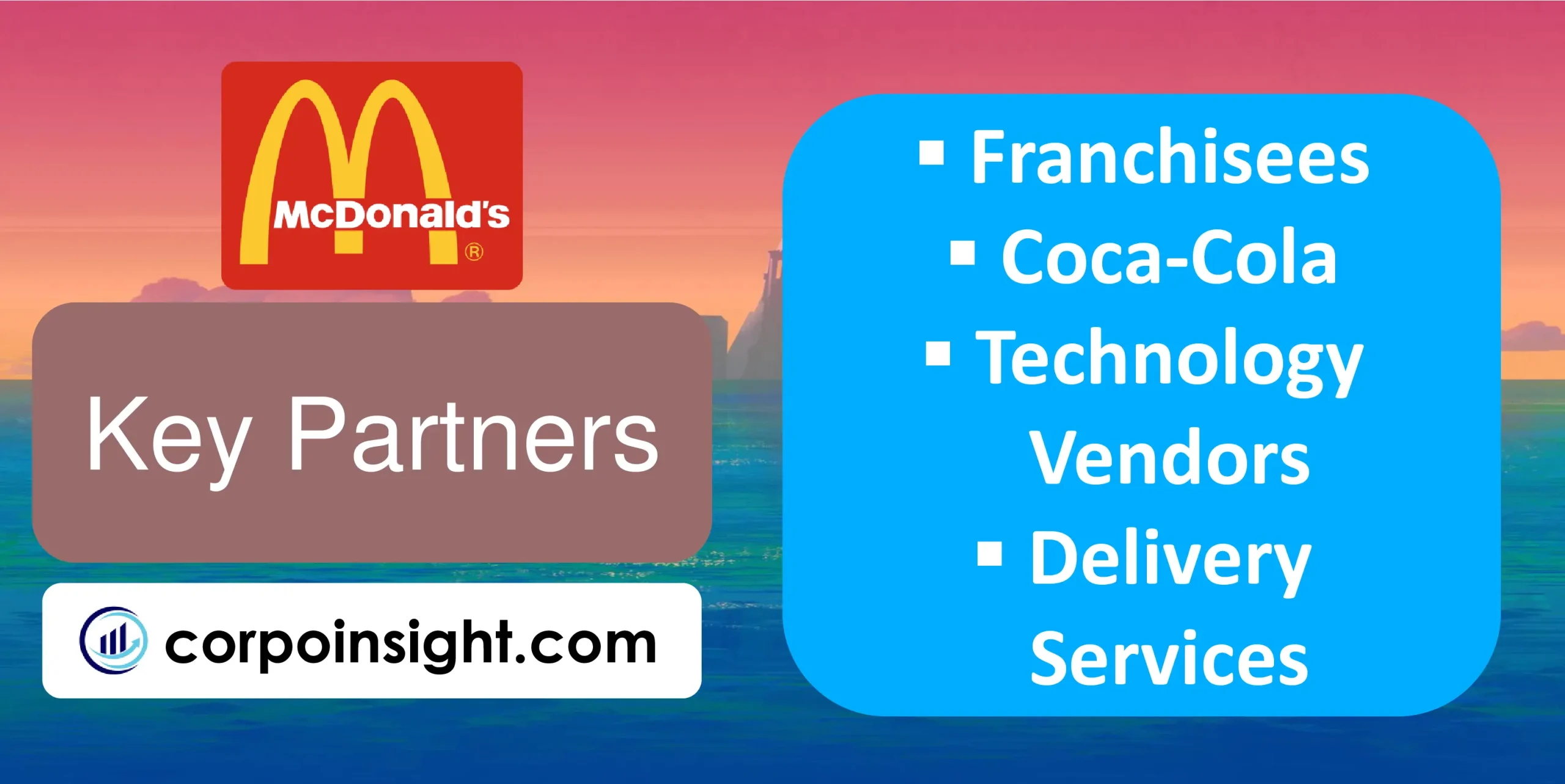 Key Partners of McDonald's