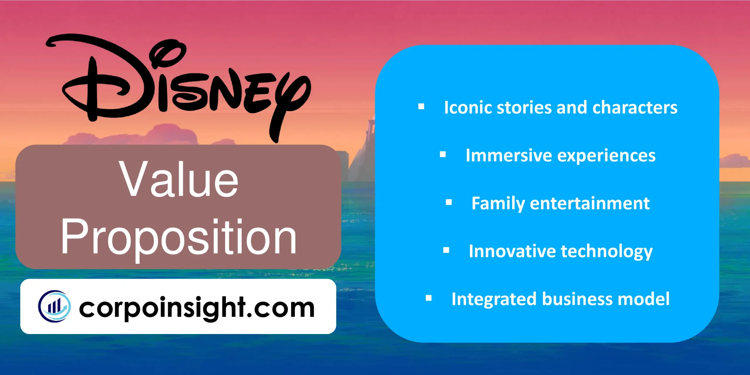 Value Proposition of Disney