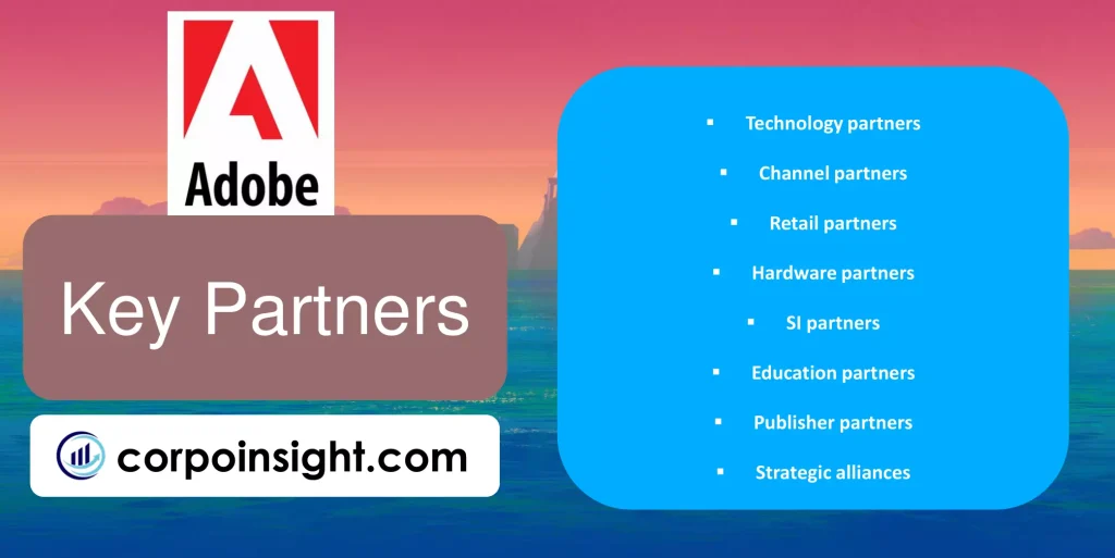 Key Partners of Adobe