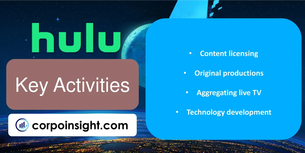 Key Activities of Hulu