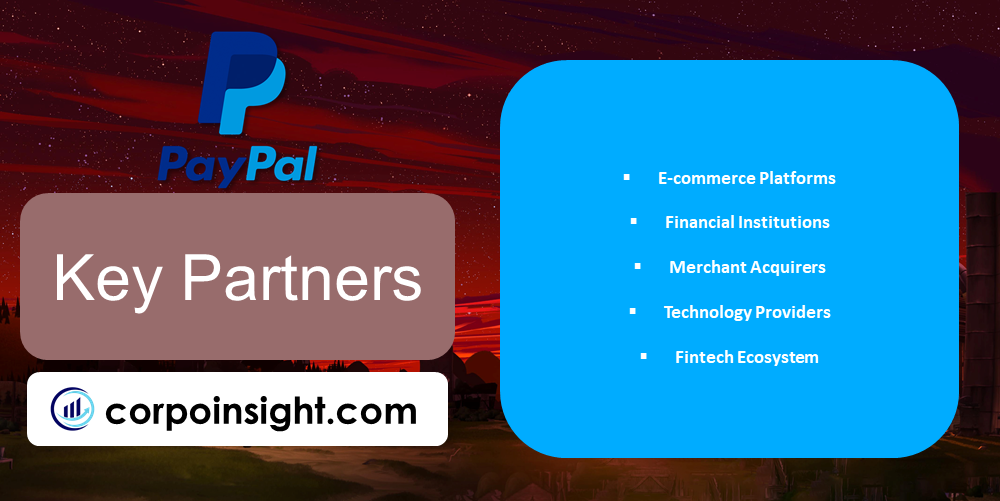 Key Partners of Paypal