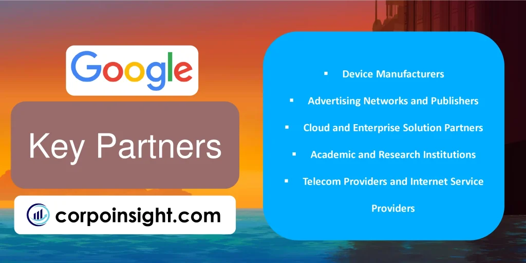 Key Partners of Google