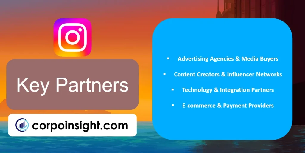 Key Partners of Instagram