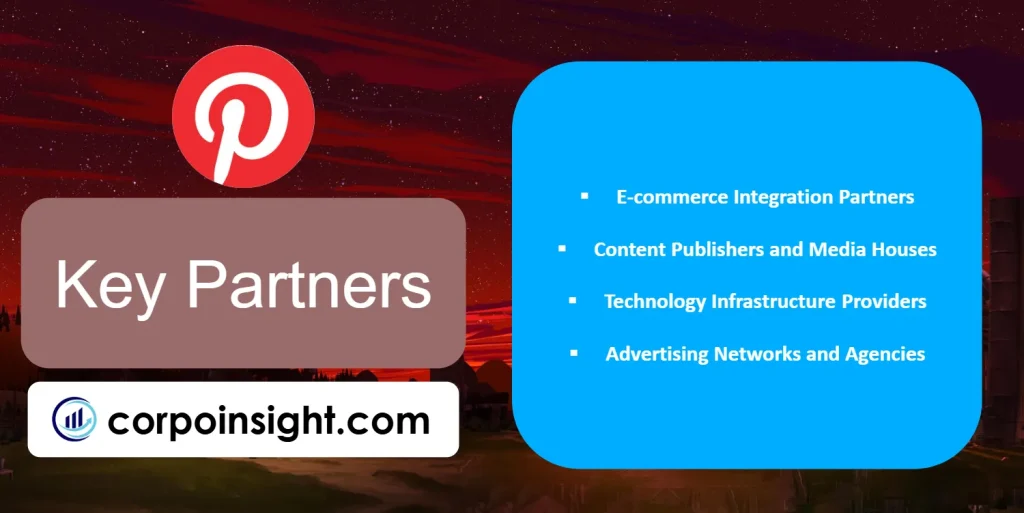 Key Partners of Pinterest